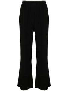 Forte Forte креповые брюки прямого кроя, черный