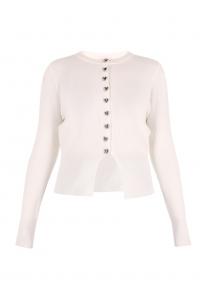 Вязаный кардиган sweeties by leo, белый