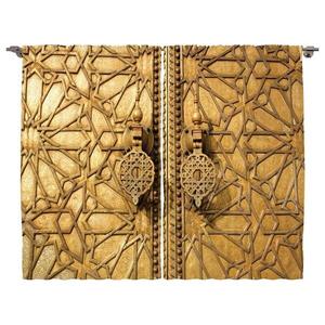 Штора twentyfour Marrokanisch II (2 шт), 175 см, светло-коричневый