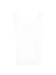 Топ с круглым вырезом Moschino, белый