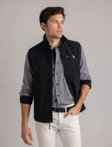 Жилет U.S. Polo Assn Polar Fleece Bonded, черный