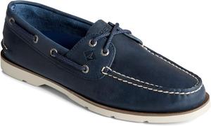 Ботинки для яхтинга Sperry Top-Sider Leeward с двумя дырками для шнурков, темно-синий