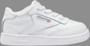 Кроссовки club c toddler 'triple white' Reebok, белый