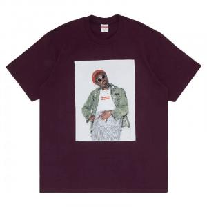Футболка Supreme Andre 3000 Tee, баклажановый