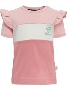 Рубашка Isla T-Shirt S/S розового цвета Hummel