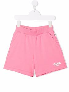 Gcds Kids спортивные шорты с логотипом, розовый
