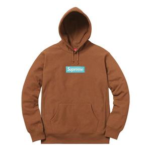 Худи Supreme FW17 Box Logo Hoodie 'Brown', коричневый