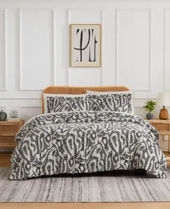 Хари 3 шт. Комплект одеял King/California King Southshore Fine Linens, Slate