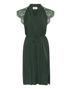 Мини платье Cream Nola, Dark green