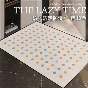 Budis Ковер 140х160 см для прихожей из ПВХ кожи, грязе- и пылеотталкивающий, нескользящий, водостойкий, легко чистится