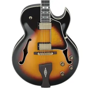 Гитара Ibanez LGB30VYS George Benson Signature с футляром - винтажный желтый с солнцезащитным градиентом