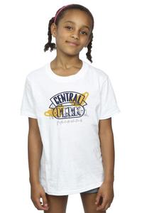 Хлопковая футболка Central Perk Friends, белый