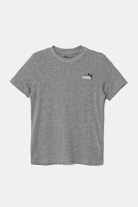 Детская хлопковая футболка ESS 2 COLOR, размер Small, модель №1 Logo Tee Puma, серый