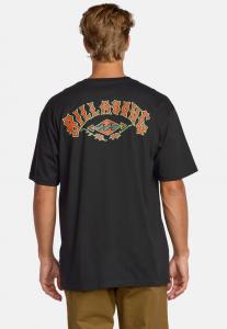 Футболка Billabong ROSE ARCH UNISEX, Washed Black/Black
