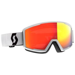 Горнолыжные очки Factor Pro Mineral, белые, черные, красные, хромированные Scott