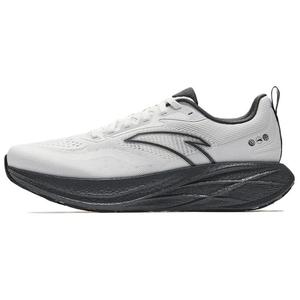 ANTA Износостойкие дышащие кроссовки с низким верхом для повседневного бега, мужские, белые, серые