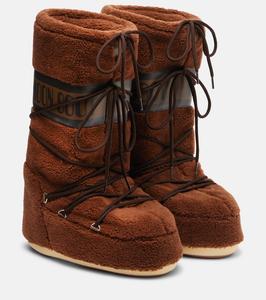 Утепленные ботинки Icon с высоким голенищем Moon Boot, Brown