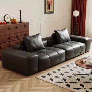 Бескаркасный двухместный диван B-312 Pixel, 220x73x104, черный