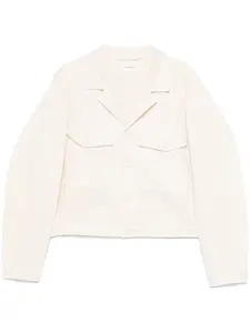 Укороченная джинсовая куртка LEMAIRE, нейтральный