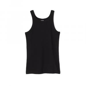 Топ H&M Ribbed Tank, чёрный