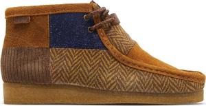 Кроссовки Bodega x Wallabee 2.0 Heritage Patchwork, коричневый