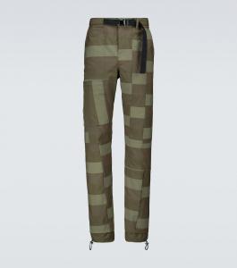 Брюки Hank Willis Thomas Solid Mix Sacai, хаки