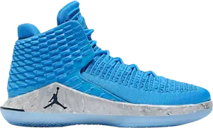 Кроссовки Air Jordan 32 ‘UNC’, синий