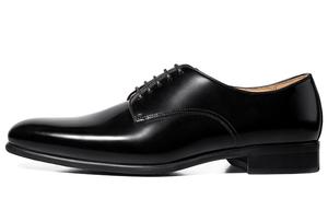 Блестящие оксфорды British Business для делового стиля мужские черные THOM WILLS, [Коробка] Черный D1591-1