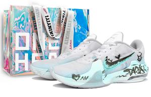 Nike Баскетбольные кроссовки Air Max Impact 4 Mid Top мужские, мятно-зеленые