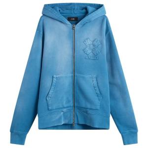 Толстовка Ma с застежкой-молнией на четыре молнии Amiri, темный индиго