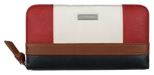 Кошелек TOM TAILOR "Juna" в спортивном цветовом сочетании, синий