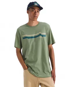 Мужская футболка с коротким рукавом Evolution Tequila Sunrise с принтом The North Face, зеленый
