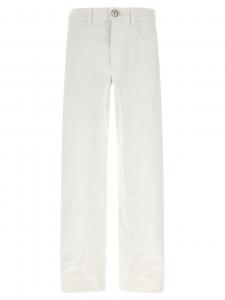 Джинсы из денима JIL SANDER, белый