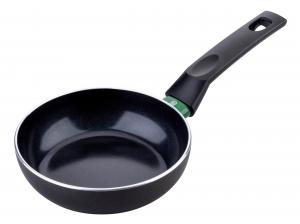 Сковорода BIELEFELD с керамическим покрытием, 16 см Chefkoch+Fackelmann, зеленый/черный