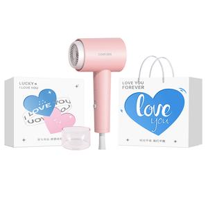 Фен термостатический и быстросохнущий холодный и горячий воздух низкая мощность складной уход за волосами маленький портативный kf-3152a CONFU