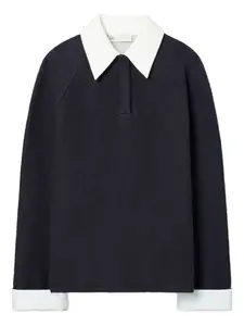 Рубашка поло Tory Burch, синий