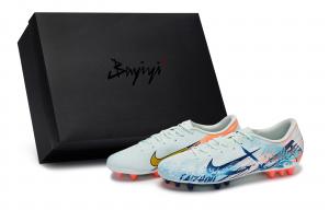 Nike Бутсы Mercurial Vapor 16 Cushioning унисекс, белые, синие, оранжевые, желтые