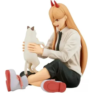 BANPRESTO Chainsaw Man Rest Time 2 Power & Meow белый/желтый