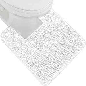 Коврик для ванной Gorilla Grip с квадратным контуром, 61х49 см, белый