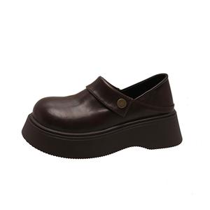 Boldi Kuki Лоферы женские коричневые/черные - коричневые (эксклюзивная коробка+носки), цвет Brown (Exclusive Box+Socks)