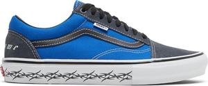 Кеды Vans Supreme x Old Skool Barbed Wire - Royal, синий