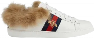 Кроссовки Wmns Gucci Ace Sneaker Wool, белый