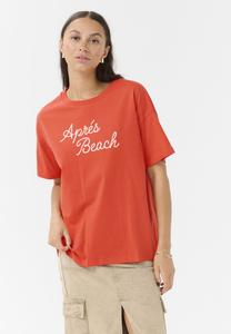 Футболка с принтом KAVIGGA Kaffe, красный