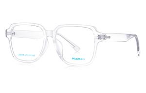 MUZU Унисекс очки для зрения, Nude Transparent-C01