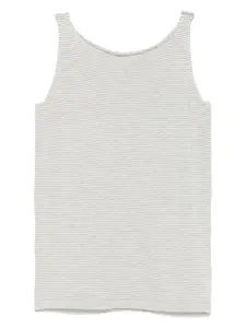 Хлопковая майка Ma'ry'ya, серый