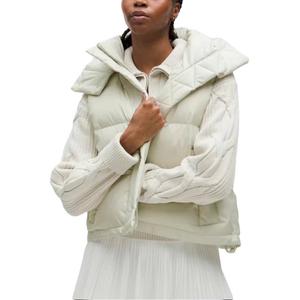 Lululemon Пуховая жилетка Wunder Puff Series для женщин, Bone White