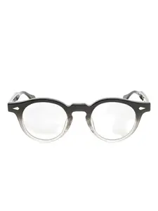 Очки Гарольда в круглой оправе JULIUS TART OPTICAL, черный