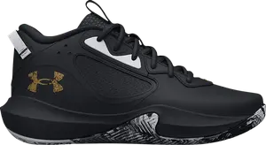 Кроссовки Under Armour Lockdown 6 Black Metallic Gold, черный