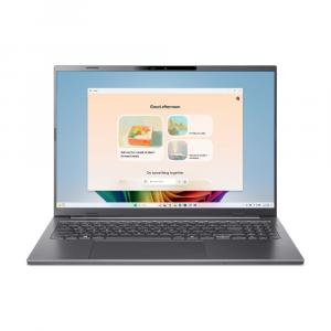 Ноутбук Acer Aspire 16 AI (A16-11M-X3EW), 16", 16 ГБ/512 ГБ, Snapdragon X, Qualcomm Adreno, серый, английская клавиатура
