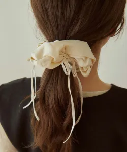 Лента, подвеска, большая резинка для волос Goldy, цвет Ivory